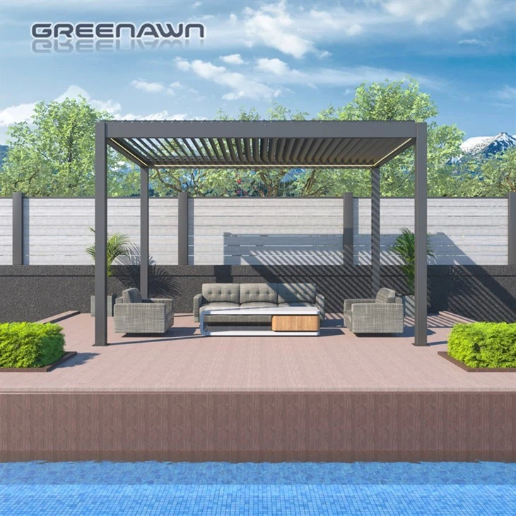 Pi bon Jaden Deyò Pergola ak Do-Kay Metal