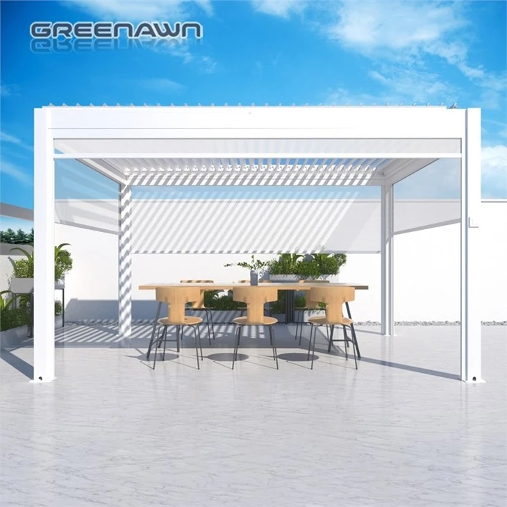 Luxury Outdoor Aluminum Pavilion Pergola