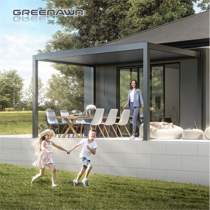 Luxury Outdoor Aluminum Pavilion Pergola