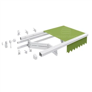 Aliminyòm Pòt Auwning Eleman